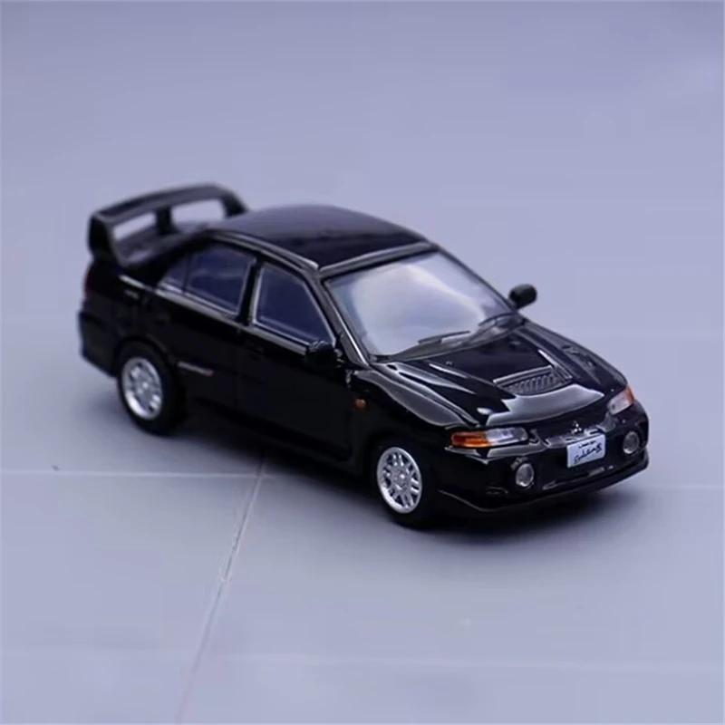 1/64 Mitsubishis Lancer Evolution IV Four Alloy Car Model Diecasts Metal Racing Car Vehicles Model Miniature Scale Kids Toy Gift