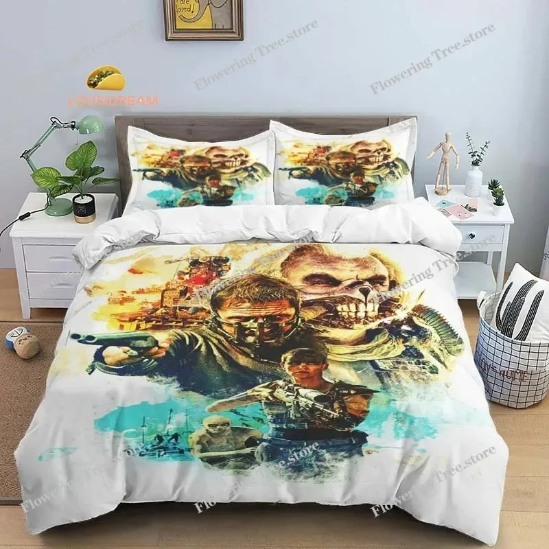 Mad Max Fury Road Sheets Quilt Covers Bedding Dormitory Sheets Bedding Set Soft Warm Bedding Set