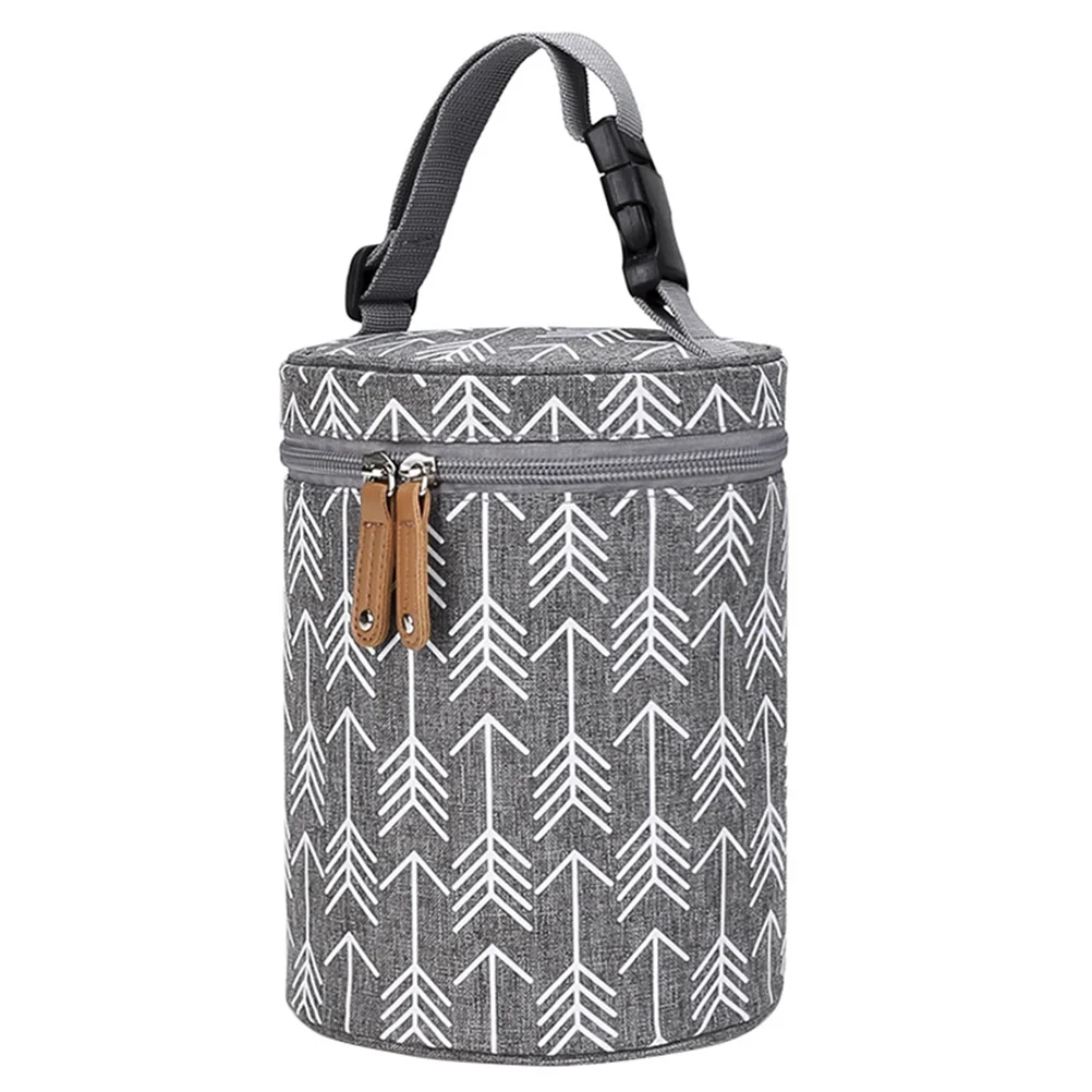 

Baby Food Bottle Cooler Bag Insulated Portable Nursing Tote Bag Handle Travel Milk Bottle Storage Organizer Baby Food Storage