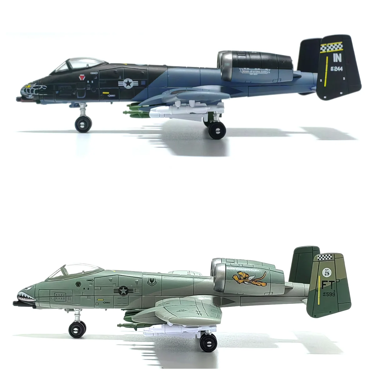 A-10 Warthog 1/72 Scale Micro Plastic Assembly Aircraft Model - Military & Home Display Collectible Creative Gift