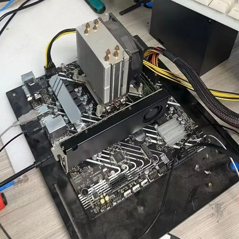 Picture 4: RTX A2000 8GB GDDR6 deep learning graphics card, AI training workstation for high-end gamers and professionals