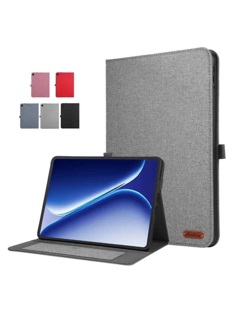 Etui na OPPO Pad 5 12.1 cala 2026, miękka tkanina, składana podstawka, obudowa na tablet, futerał na OPPO Pad 5, OPD2501 — 2