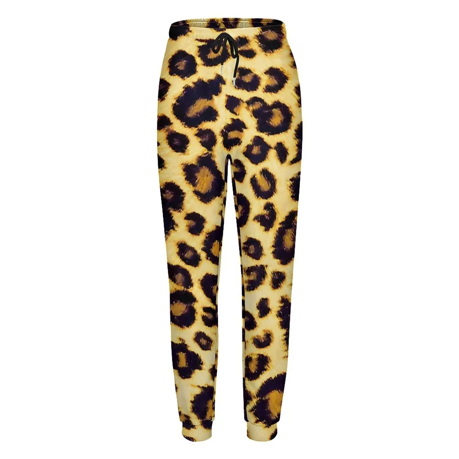 Leopard Pants Animal Print Hip Hop Joggers Autumn Woman Casual Custom Big Size Trousers Birthday Present