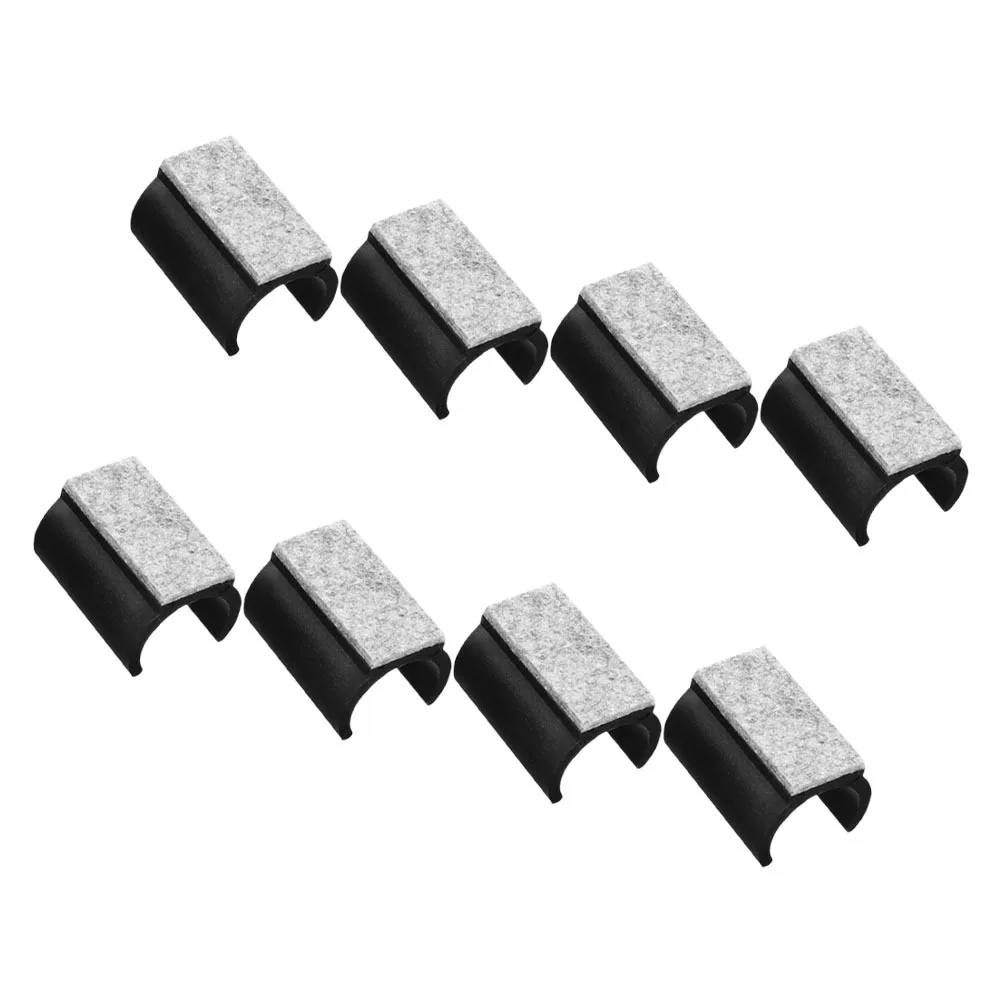 

8Pcs Furniture Floor Protectors U Shaped Chair Leg Pads Felt Nonslip Anti Scratch Noise Reducing for Hardwood Floors