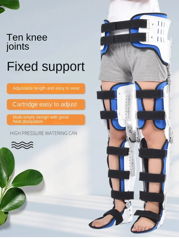 Orthopedic Ankle-Foot Brace - Rehabilitation Support for Knee, Leg, and Ankle, Convalescence Aid and Stabilizer