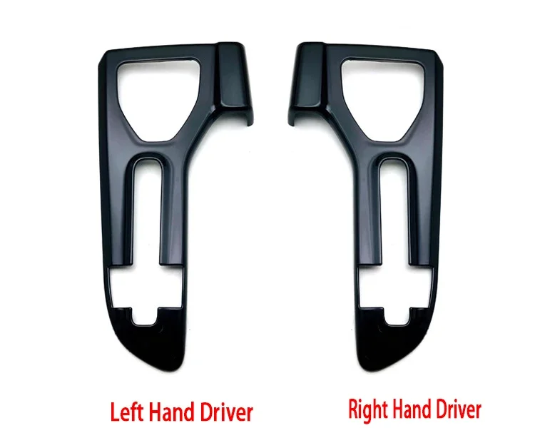 

LHD Or RHD For Toyota Crown Cossover 2023 2024 Black Carbon Fiber Decorative trim for car shift panel frame cover car styling