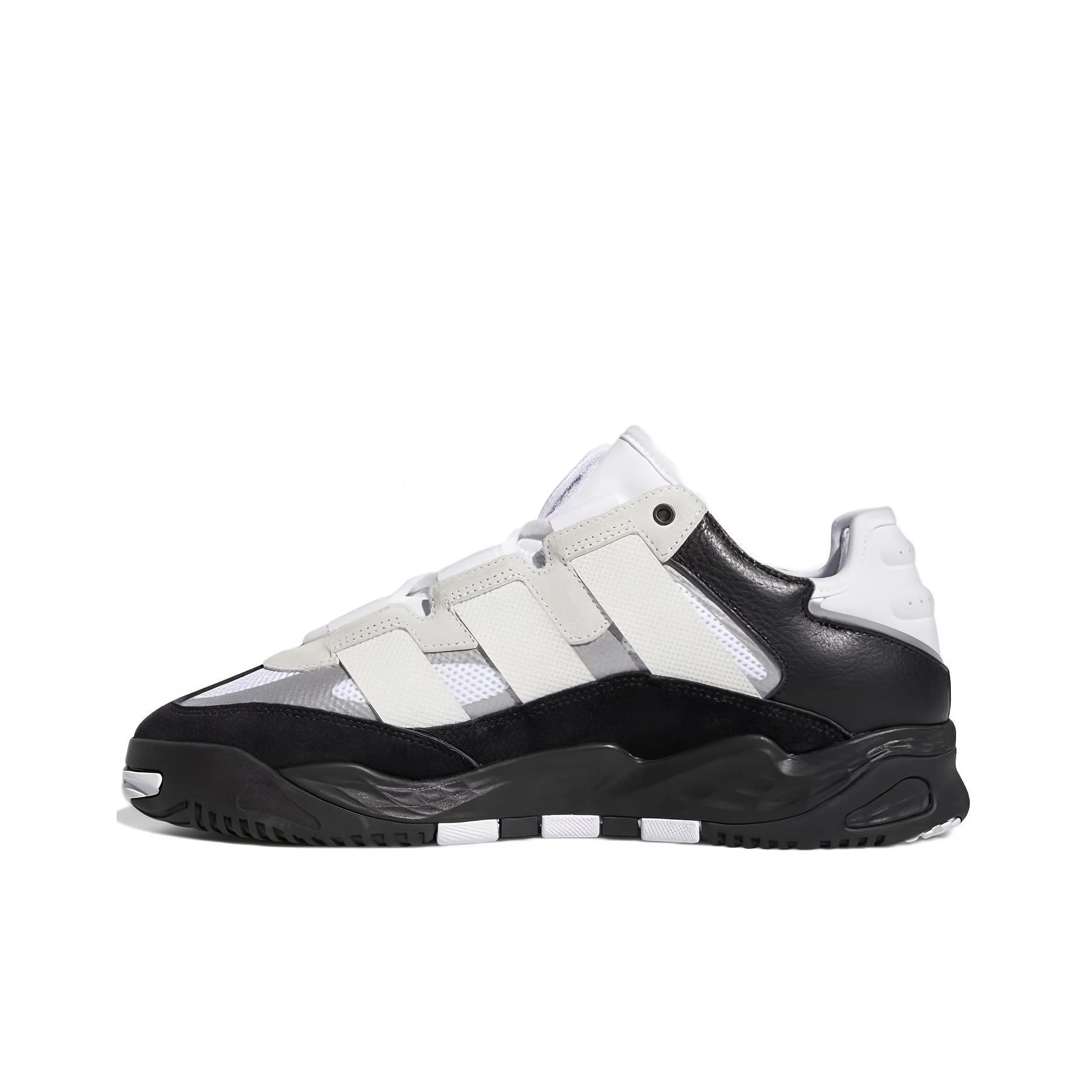 Adidas Originals Niteball 2.0 Casual Shoes Unisex Low Top Black/White H67366