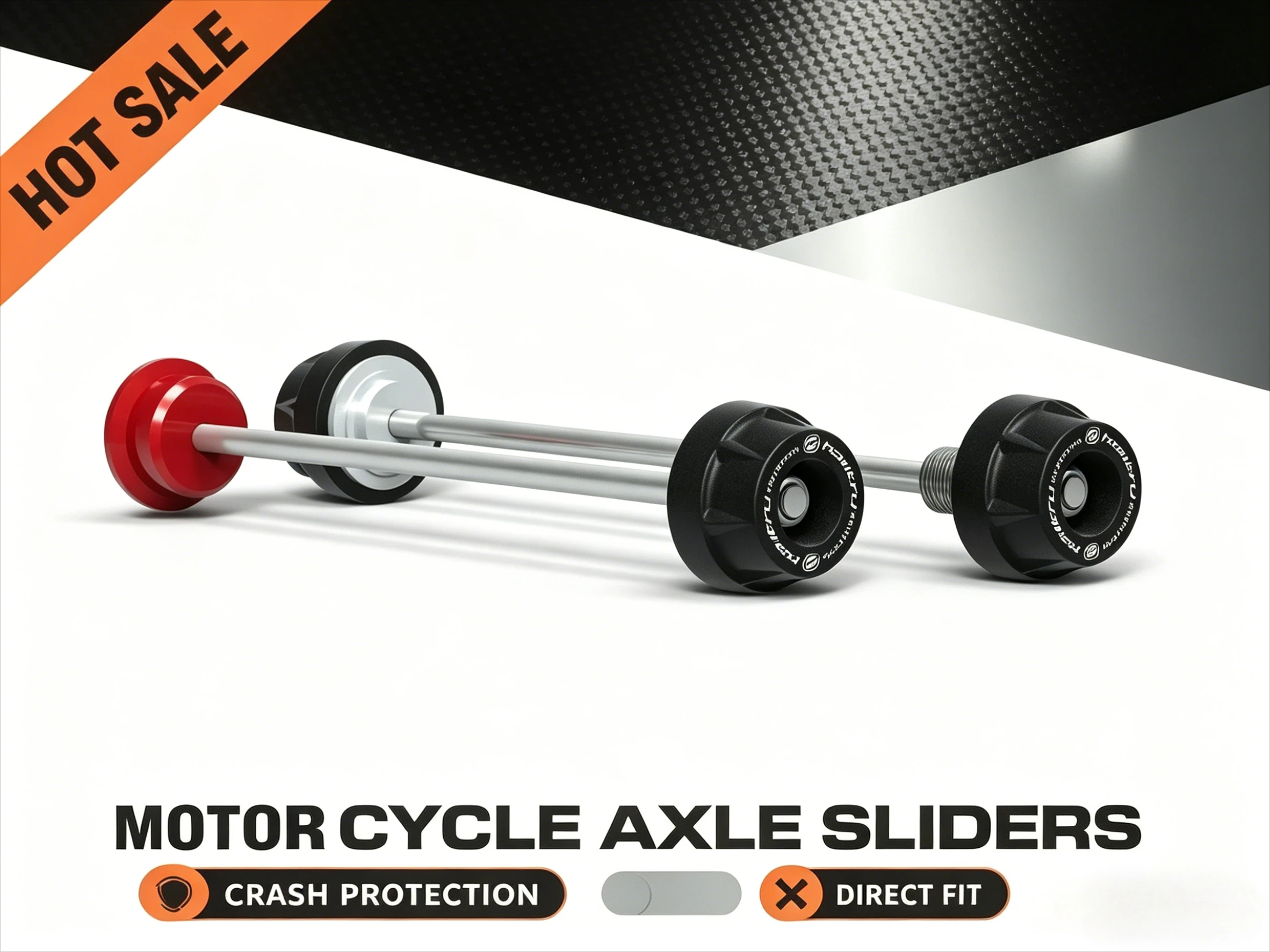 

Motorcycle Wheel Spindle Protection Axle Cover Set for HONDA CB1000R Neo Sports Cafe 2021-2025