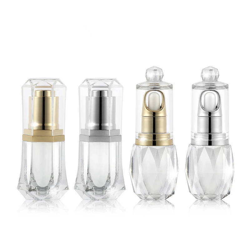

50pcs 10ml Acrylic Dropper Bottle Thickened Ultra Essential Oil Liquid Pipette Bottle Perfume Refillable Bottles Travel