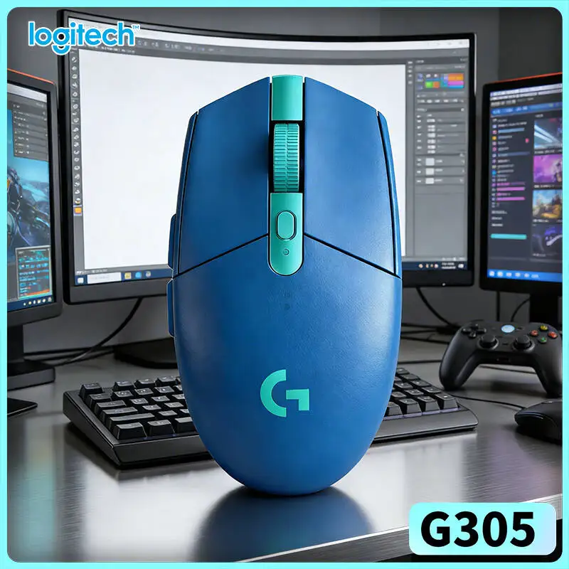 G305 Logitech G305 LIGHTSPEED Gaming Mouse 6 Programmable Buttons Good For Home Entertainment PC Mac