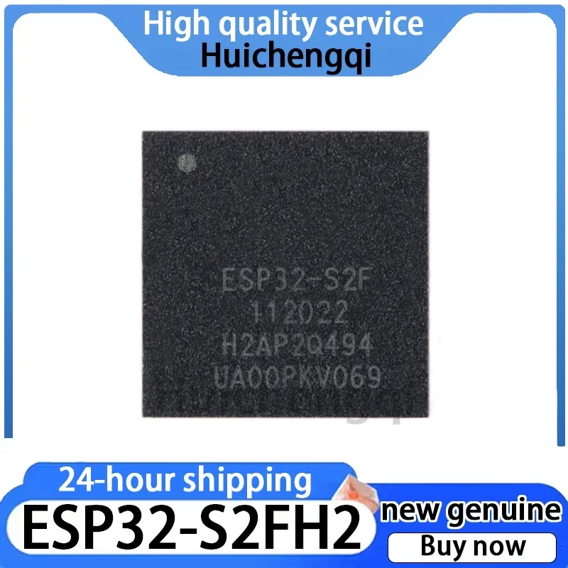 1PCS Brand New ESP32-S2FH2 Package QFN-56 Wi Fi 2MB Embedded Flash 32-bit Single Core MCU Chip