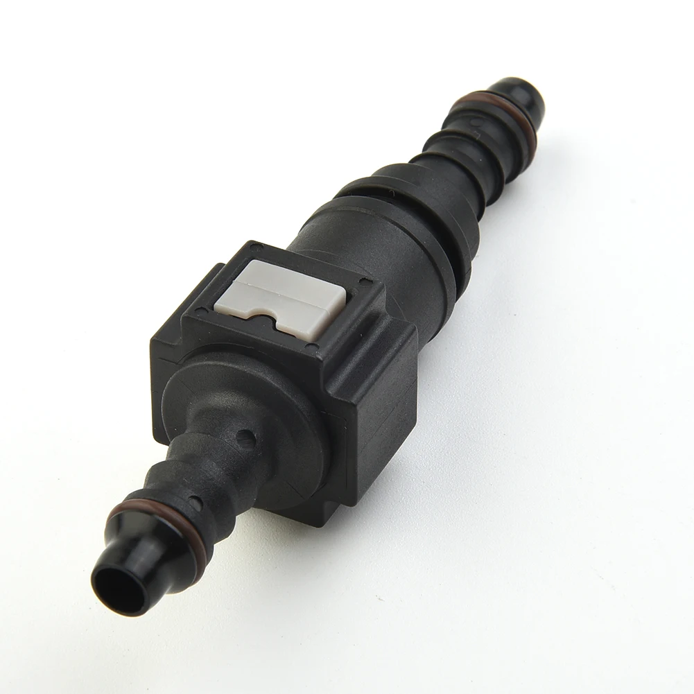Female 7.89-ID6 Straight Car Fuel Line Hose Pipe Coupler Quick Release Connector For 6mm Inner Diameter Nylon Hose