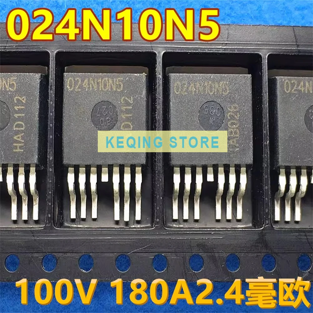 10PCS Used+Not NEW+Send after Measure IPB024N10N5 024N10N5 TO-263 SMD High Current Field Effect Transistor 100V