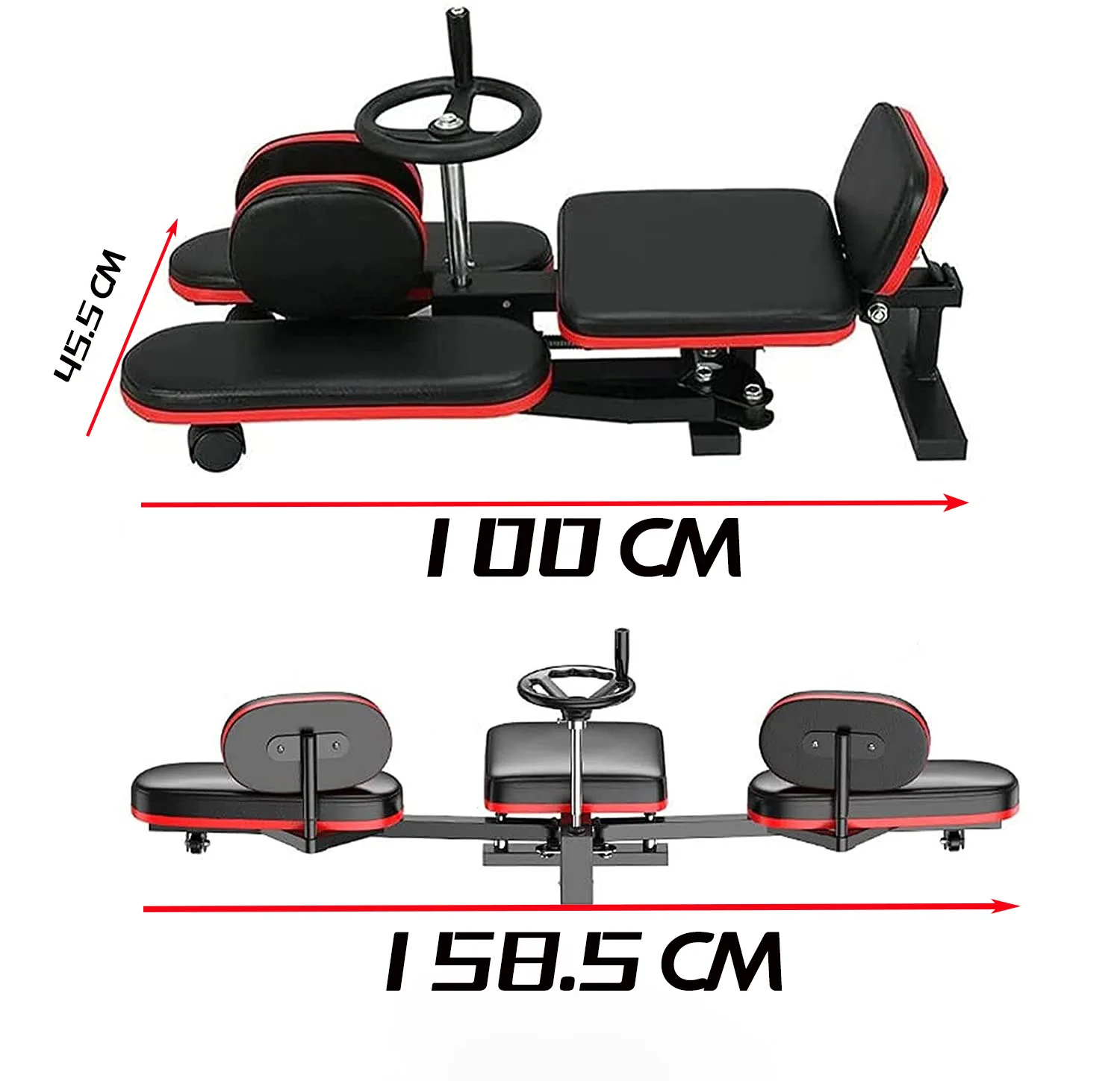 Pilates Leg Stretcher Split Machine Adjustable Leg Flexibility Trainer for Yoga Dance Martial Arts Home Gym Fitness Equipment