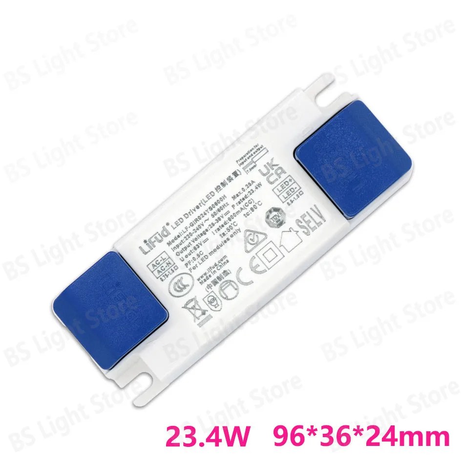 30 40V LED-Treiber 220-240V LED-Netzteil Transformator 30W 32W 40W 42W 48W 60W Flimmerfrei LF-GIRxxxYS Serie-LiFud Netzteil