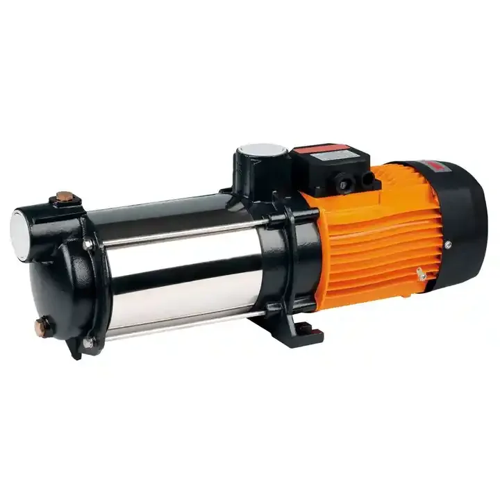 حار بيع: 0.37KW 0.5HP تشغيل هادئ الفولاذ المقاوم للصدأ مضخة ضغط المياه الطرد المركزي الأفقية متعددة المراحل #3