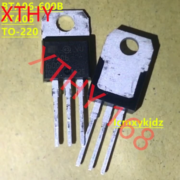 10Pcs/Lot   BTA06-600B BTA06600B  BTA08-600C TO-220 New Oiginal 