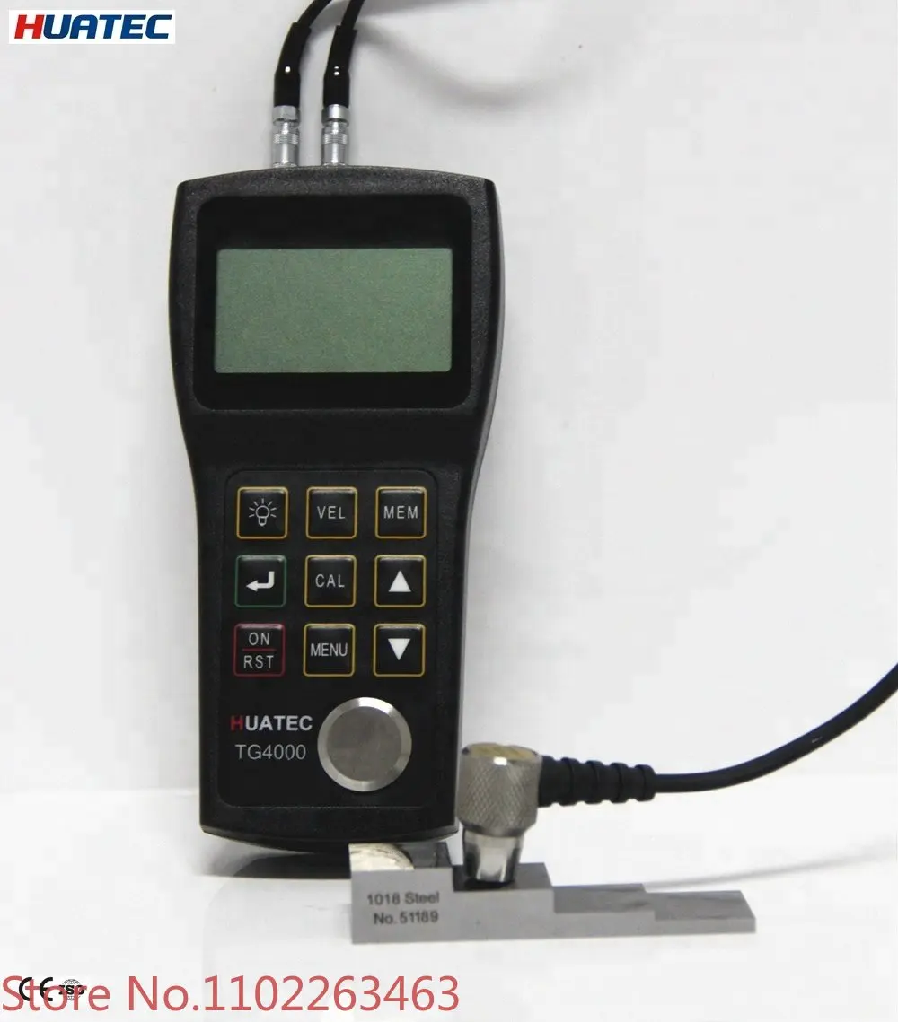 HUATEC Through Coating Ultrasonic Thickness Gauge TG4000 , Thickness Echo-ech