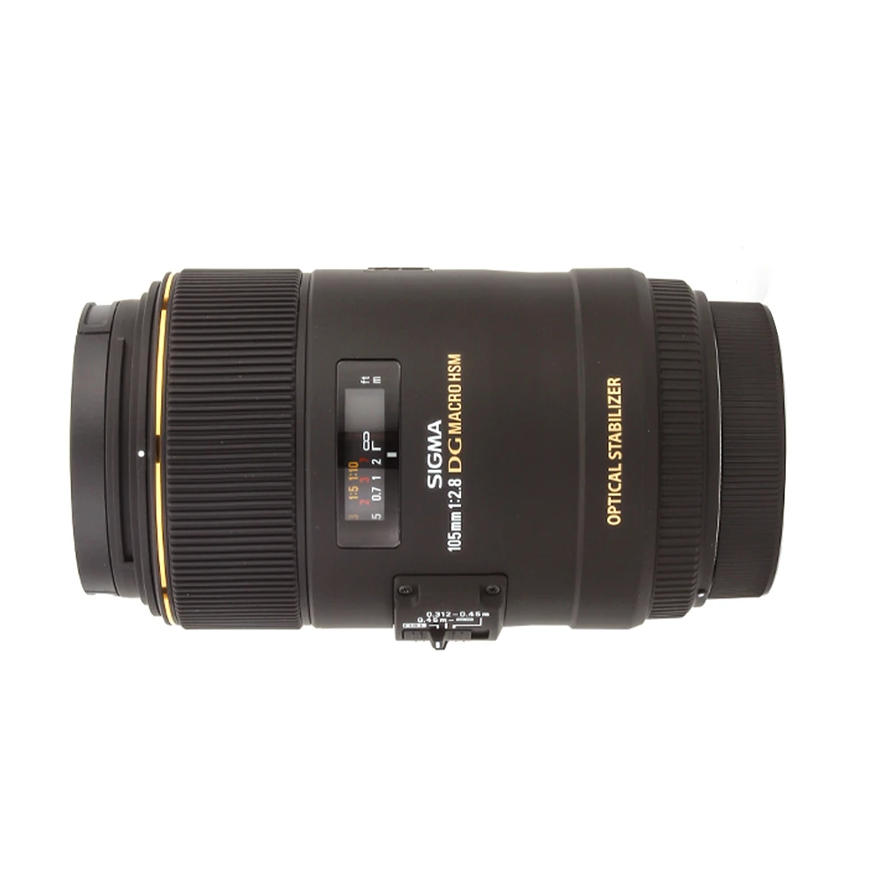 Sigma 105mm F2.8 EX DG OS HSM Macro Lens Full Frame 105mm F2.8 Macro Lens For Canon Mount or Nikon Mount