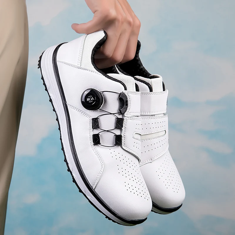 Nuevos zapatos de golf ligeros profesionales para exteriores, cómodos, antideslizantes, resistentes al desgaste