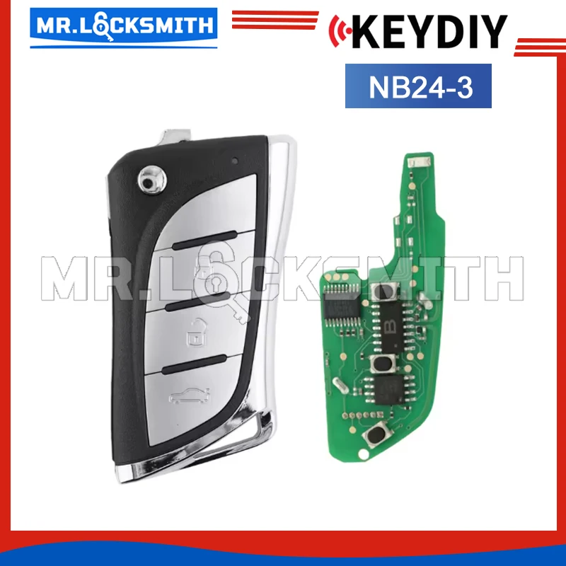 KEYDIY NB24-3 Universal 3 Button KD Remote Car Key Auto Multi-function For KD900 MINI/KD-X2/KD-MAX Programmer