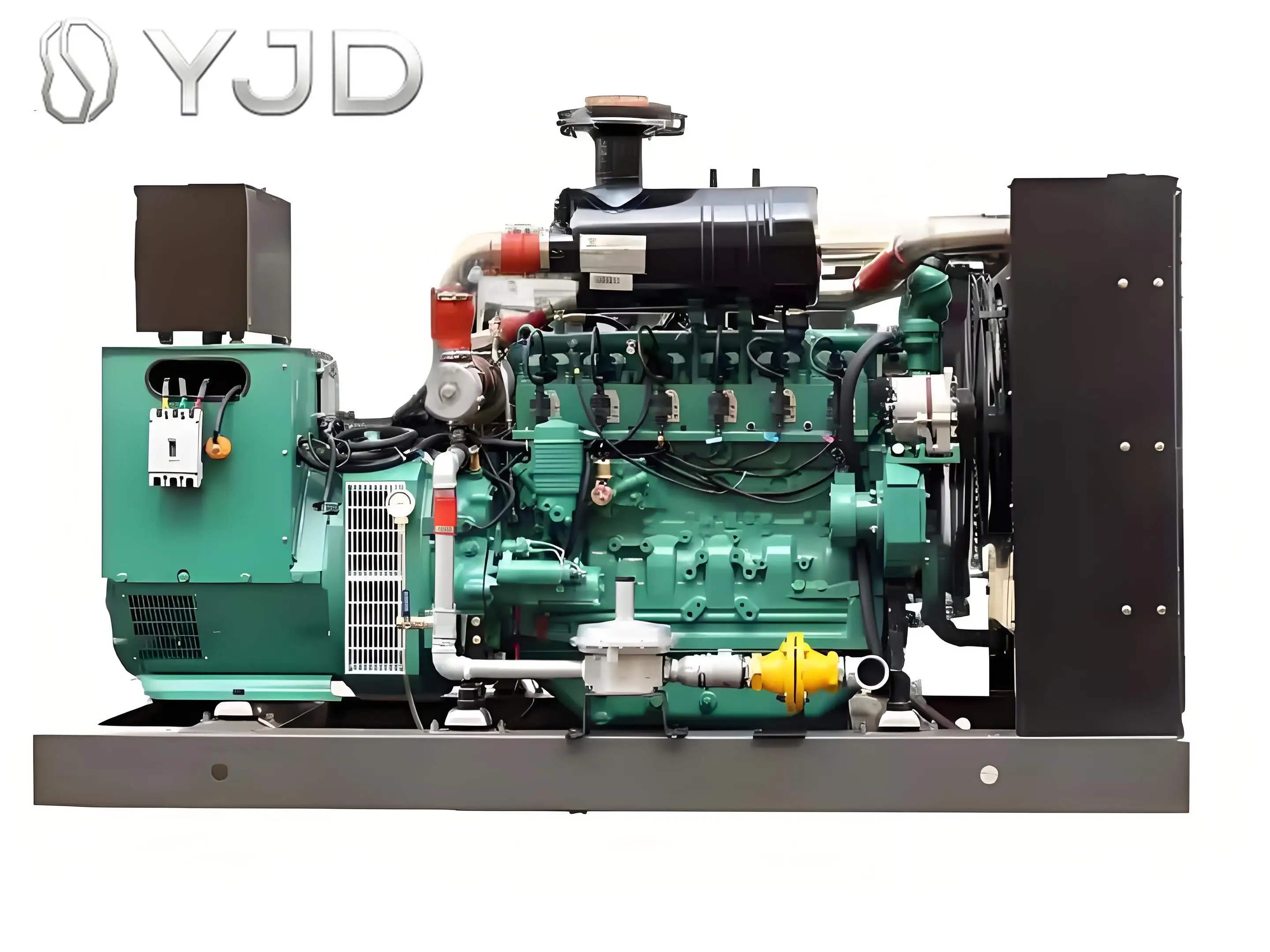 Factory Priced 150Kw 50 Hz Natural Gas Generator Sets Auto Start Single Open DC Options LPG Diesel Biogas Stamford 220V/380V