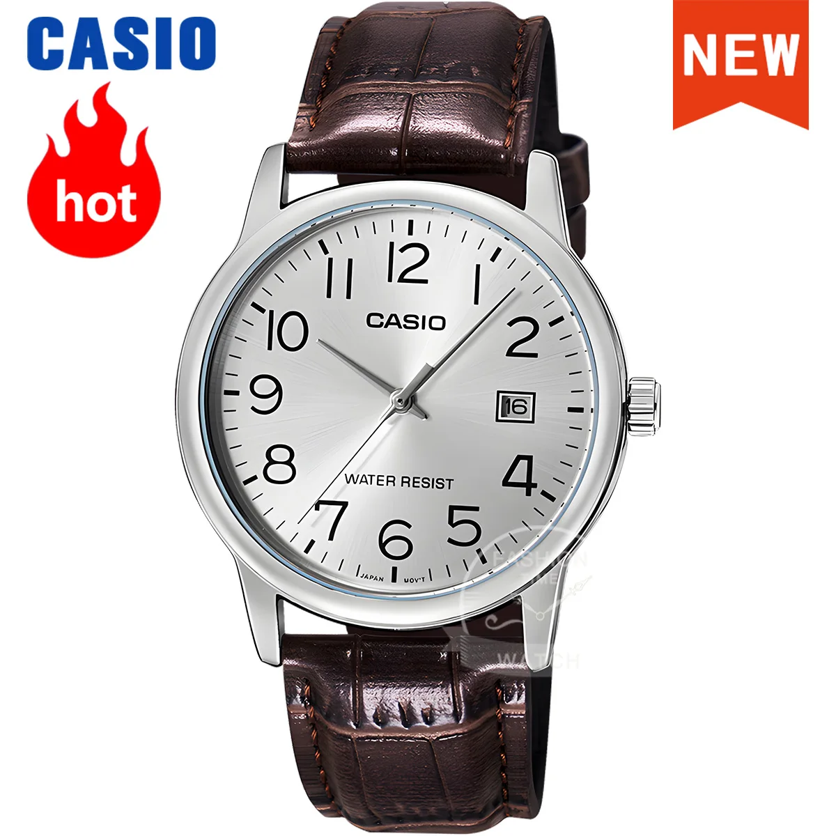 

Часы Casio для мужчин, повседневные стили, кварцевые часы, relogio masculino, деловой стиль, серия MTP-V002L