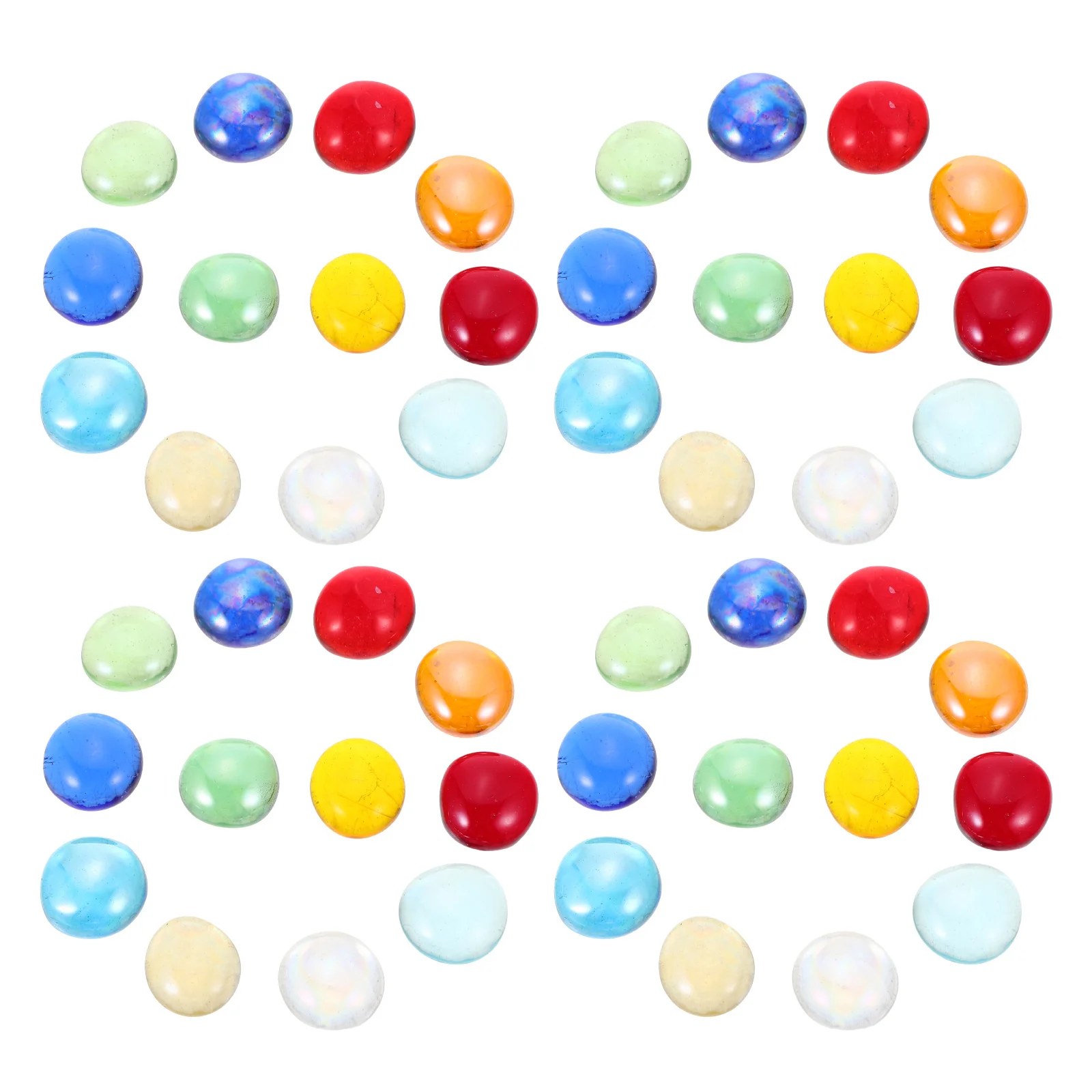 

DIY Mosaic Glass Fragment Decorative Beads Fine Workmanship Not Easy to Fade Break Tile Beads DIY Pieces Pieces