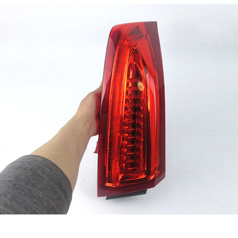 For Cadillac Atsl Taillight Assembly ATS-L Modified Sequential Turn Signal ATS Back Rear Lamp 2014-2018 Year RED Color