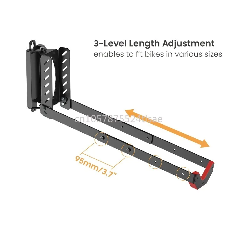 

Premium Wall Mount Bike Rack Bicycle Carrier with Tire Tray Storage System Bike Bicycle Hook Hanger for Garage Indoor 2 Pack