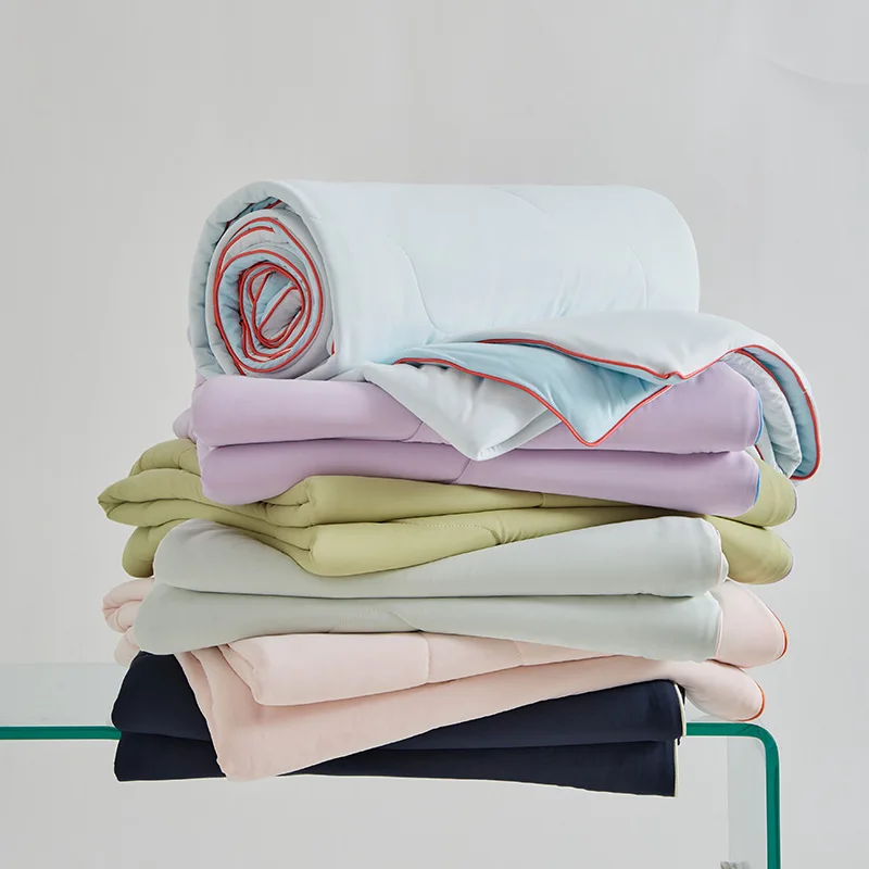Knitted Cotton Planet Summer Cover Hotel Air-conditioned Room Cooling Effect Light Thin Breathable Can Be Machine-washed