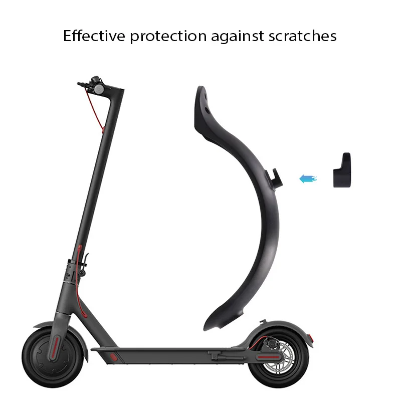 Durable Scooter Mudguard for Xiaomi Mijia M365 and M365 Pro Electric Scooter Tire Splash Fender with Rear Taillight Back Guard image 5