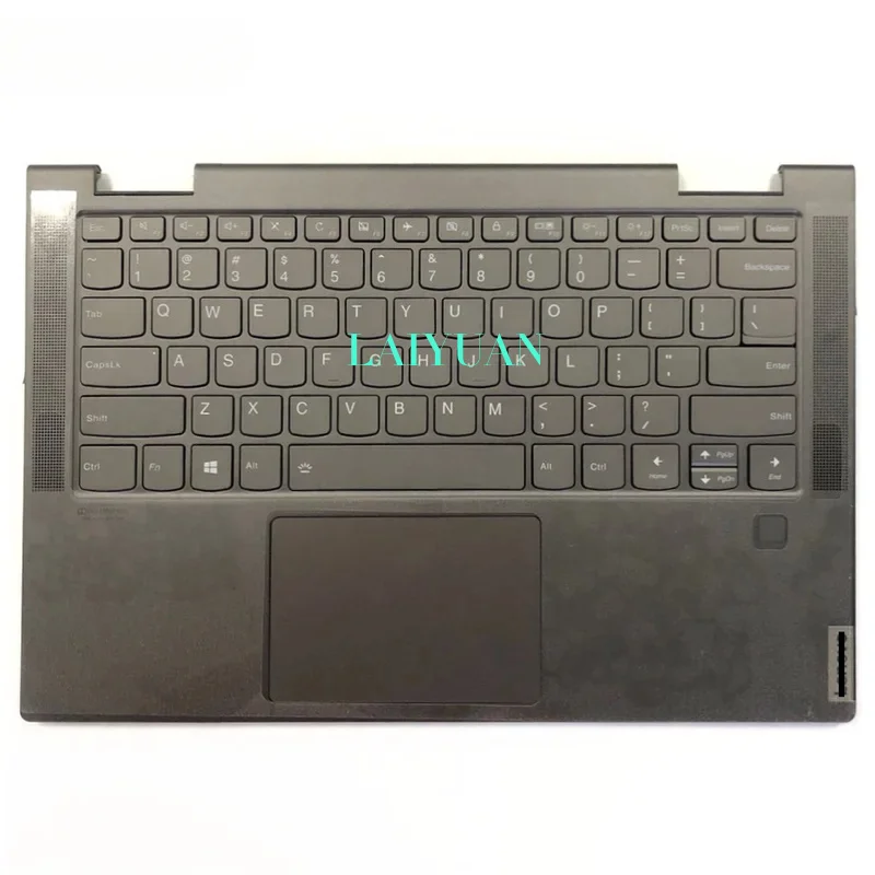 New For Lenovo YOGA C740-14 C740-14IML Palmrest Upper Case  w/ Backlit Keyboard 5CB0U43959 Gray