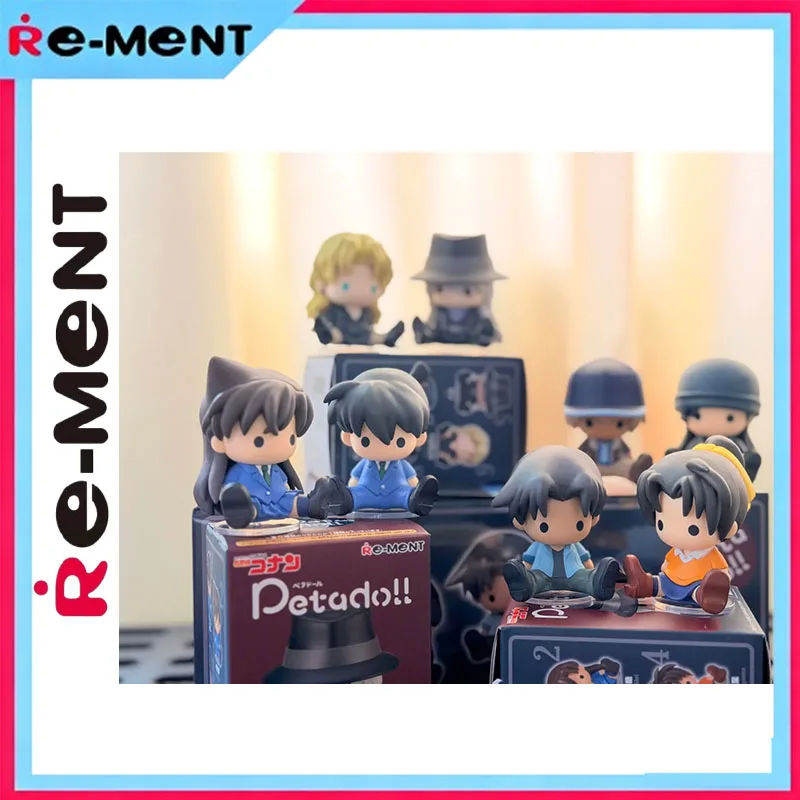 

Petadoll Detective Conan 2 Mini Diorama Figure Collection Original Blind Box Adorable Beady Sitting Doll Kawaii Action Figure