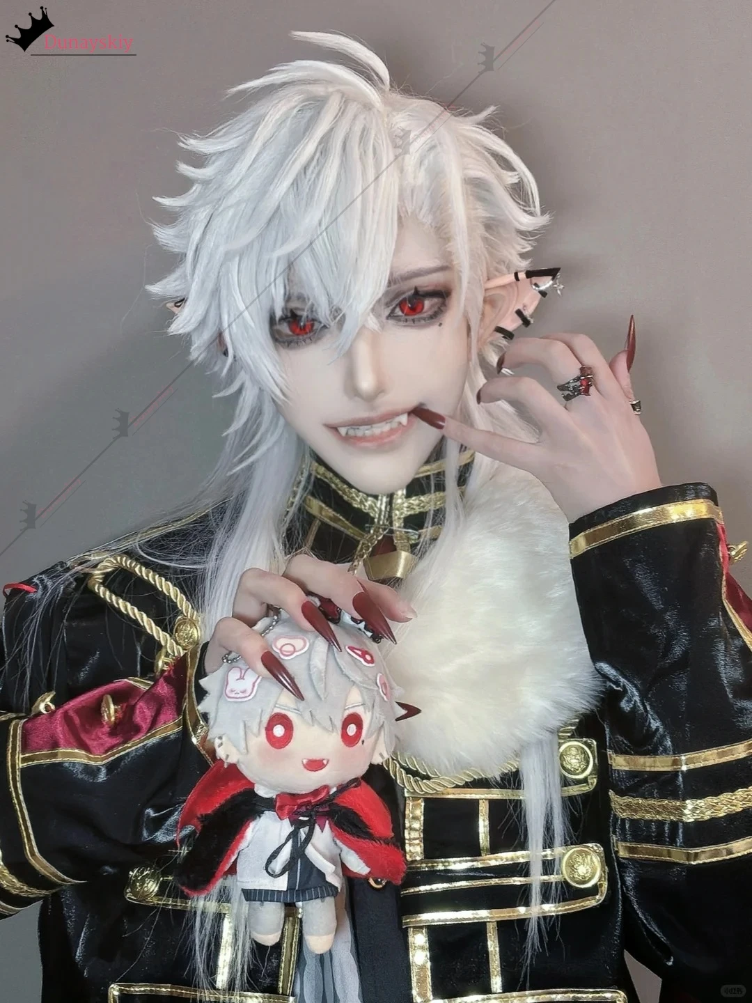 Disfraz de YouTuber Virtual Kuzuha, peluca de juego de rol Kuzuh, trajes de zapatos VTuber NIJISANJI, vestido de noche negro, capa, traje Unisex