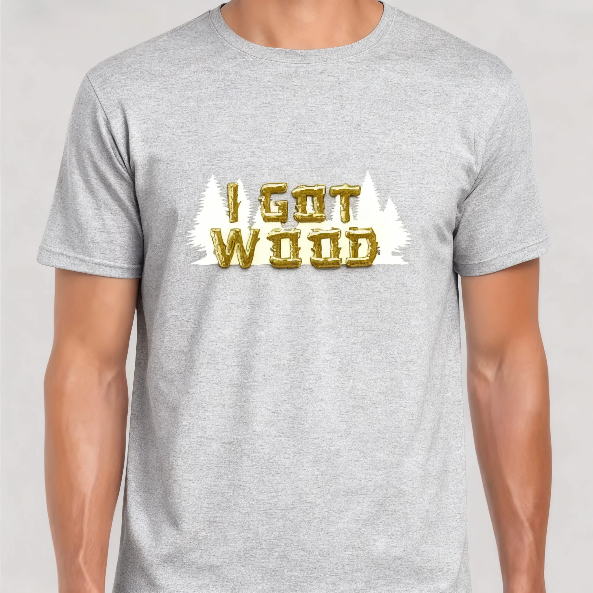 تي شيرت I Got Wood، The Dead Shaun Simon Pegg Ed Zombies Halloween للجنسين من القطن الخالص بأكمام قصيرة مريح #3