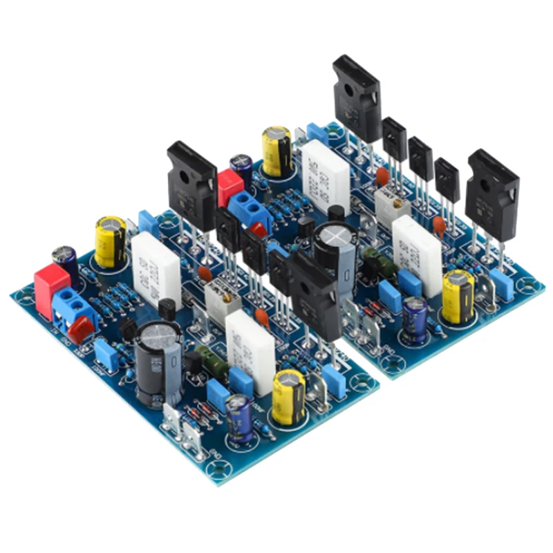 1 Paar Eindversterker Bord 100wx2 Amplificador Irf240 Fet Klasse A Eindversterker Audio Board Amp Voor Thuisgeluid