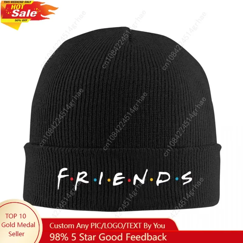 

Friends TV Show F.R.I.E.N.D.S Knitted Hat for Women Men Beanie Winter Hat Casual Cap