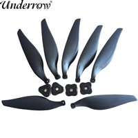 2Set 8060 Folding Propellers Glass fiber & Nylon Props 3-blades 4-blades Prop for RC Airplane Quadcopte
