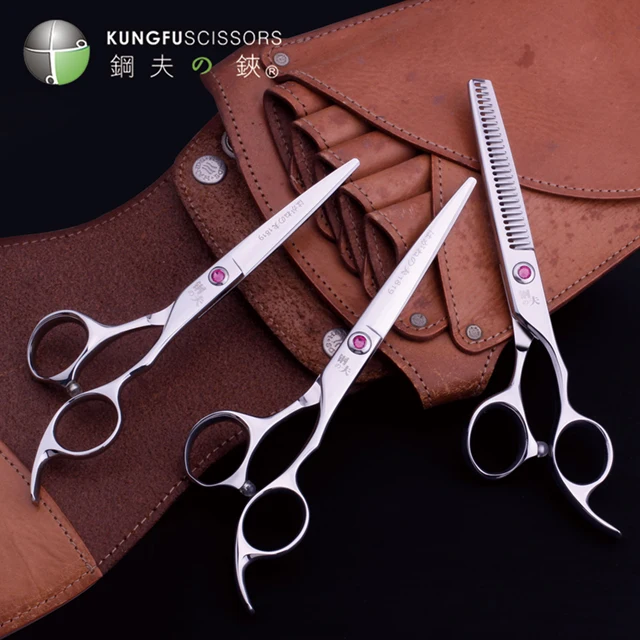 

Kungfu Barber Hair Shear Ball Bearing Screw Hair Hairdressing Cutting Scissors