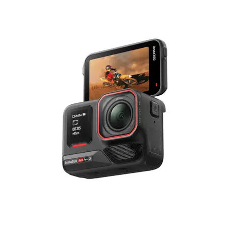 Original Insta360 Ace Pro 2 Action Camera - 8K Waterproof  Co-Engineered with Leica, 1/1.3"Sensor,Dual AI Chip,Leading Low Light