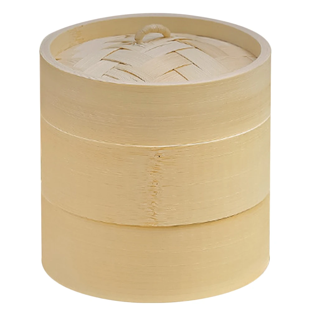 

Bamboo Steamer Basket for Cooking Dumplings Buns Kitchen Supplies Premium Material Long Use Smooth Edges Nutrients Not Lost
