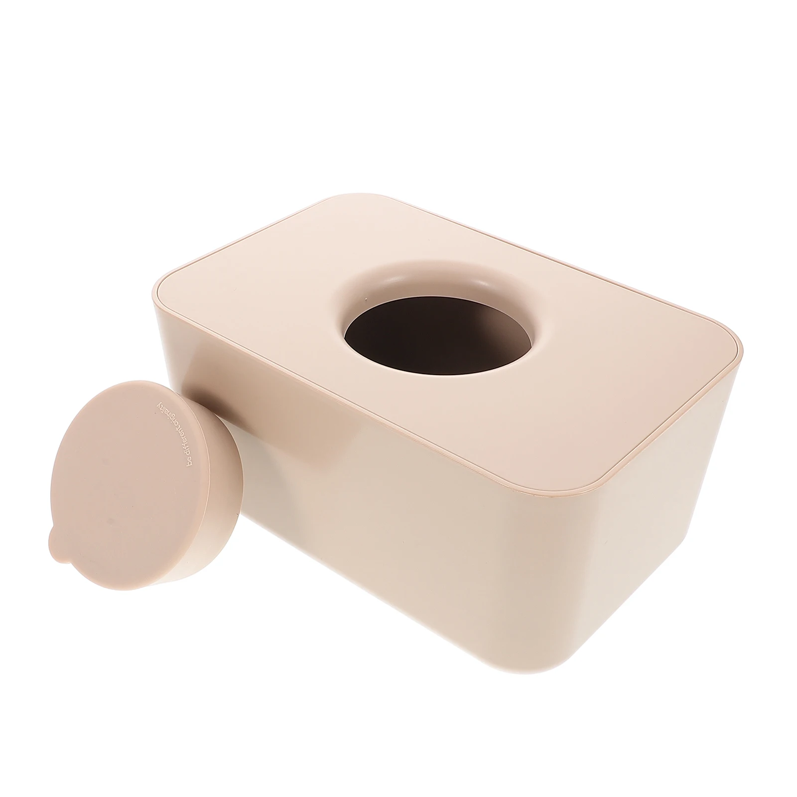 

Wet Tissue Box Large Capacity Silicone Lid Dispenser Container Weighted Case Bathroom Car Use Reusable Pouch Desktop Tissue Box