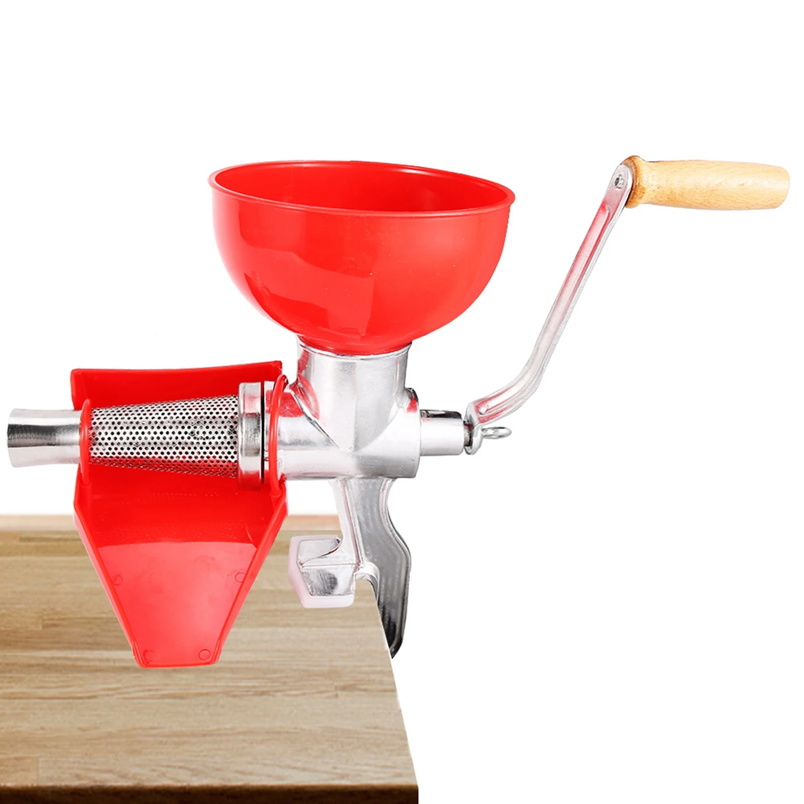 Manual Juice Extractor, Aluminum Alloy Thick Manual Juicer for Fruit Tomato Lemon Orange Vegetables Kitchen Tool