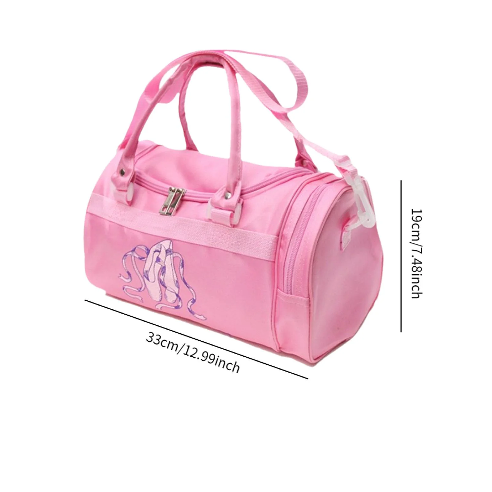 Ballet Dance Bag Gym Bag Multifunction Handbag for Dancing Sports
