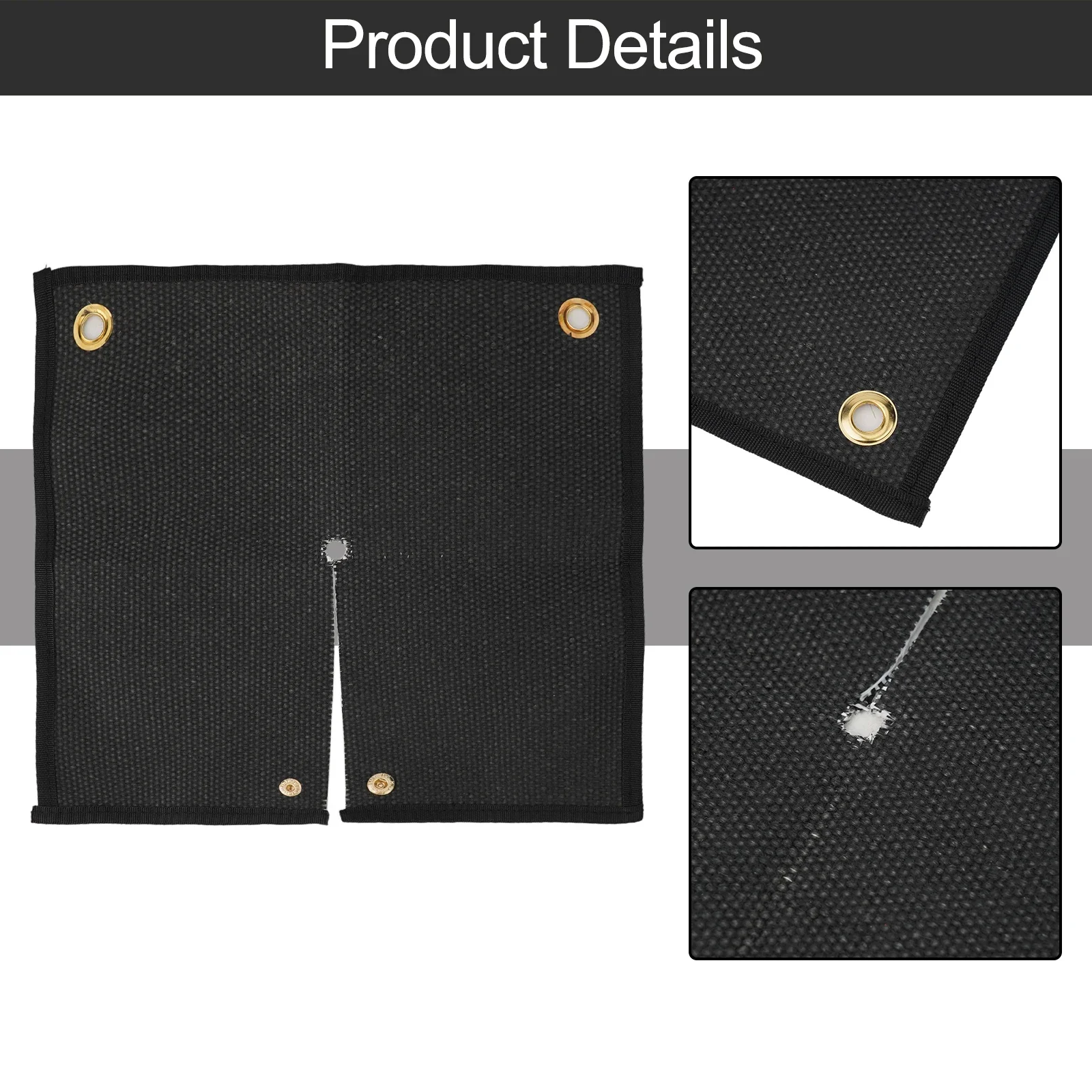 Heavy Duty Carbon Fiber Welding Blanket  Thicker And Tear Resistant  For Narrow Spaces  Ensures Reliable Heat Insulation