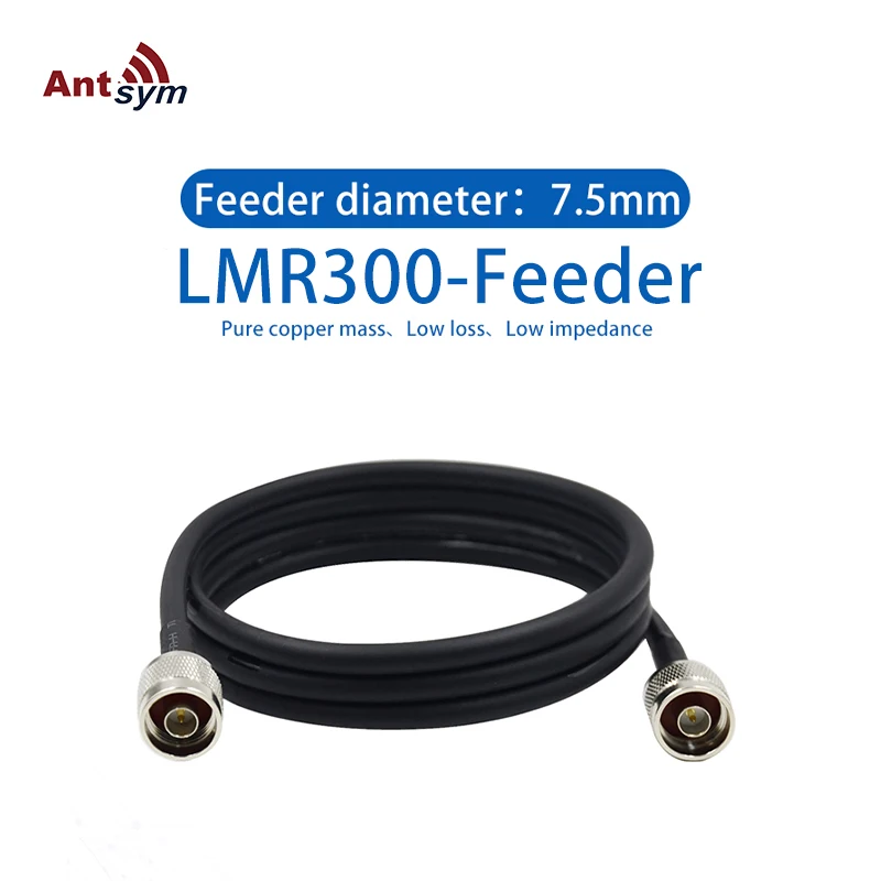 

LMR 300 Cable RF Adapter 50-5 50ohm Coaxial Cable 1 Meters Long with Cutimized Connectors as N Male Female SMA BNC M Type