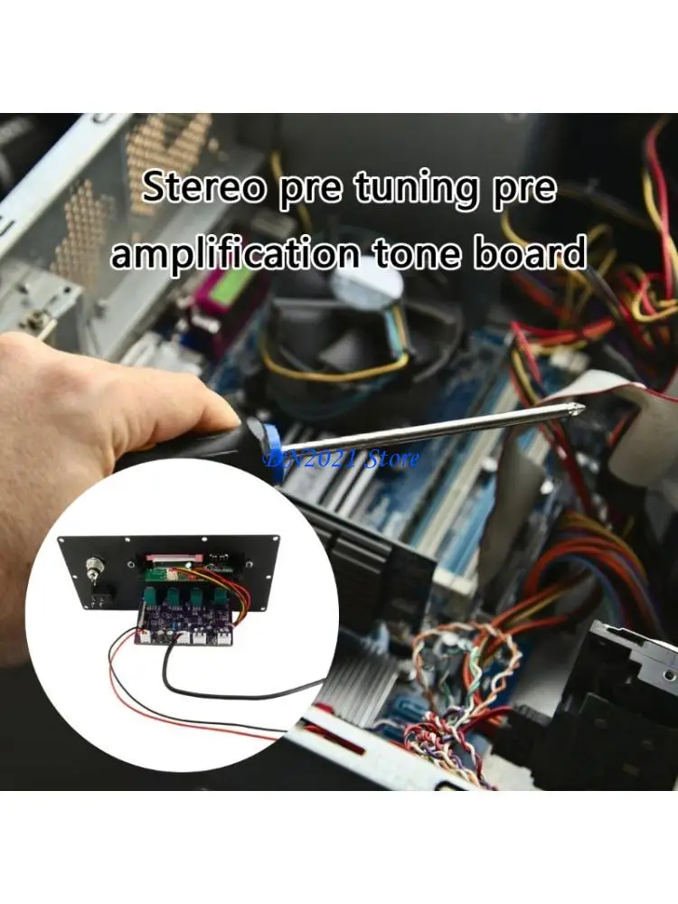 

Плата профессионального предусилителя F3KE, 3-ступенчатая обработка сигнала (низкие/средние/высокие частоты) NE5532