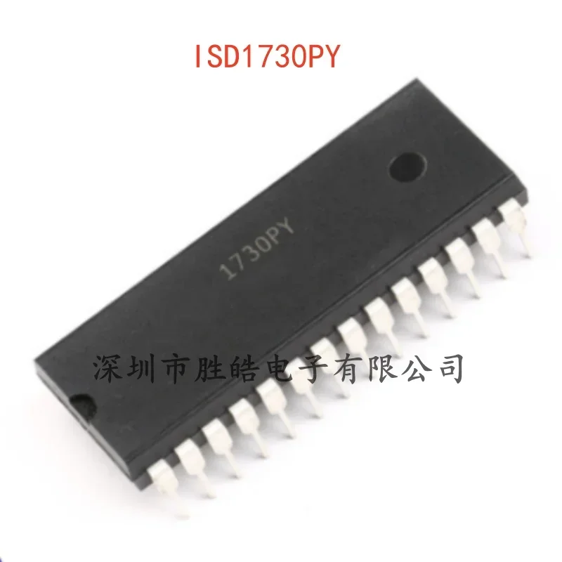 

(2PCS) NEW ISD1730PY Interface-Voice Recording and Replay Chips Straight In DIP-28 ISD1730PY Integrated Circuit