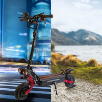 2025 Hot Sale ZonDoo ZO01 plus 5600W60V33AH Dual Motor Off-Road Electric Scooter, Type C Full Suspension Fast Speed 65KMH 45MPH